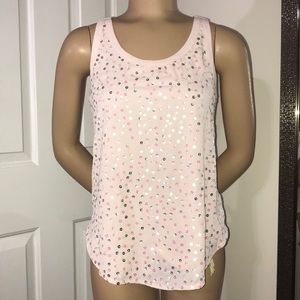 Candie’s Sequin Front Racerback Tank